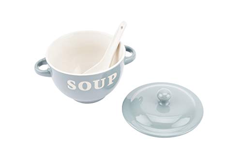 Loft GB03699 - Cuenco para sopa con cuchara