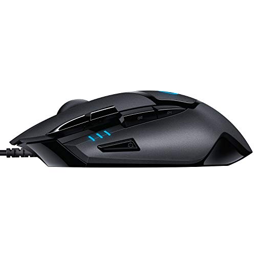 Logitech G402 Hyperion Fury Ratón Gaming con Cable, Seguimento Óptico 4,000 DPI, Peso Reducido, 8 Botones Programables, PC/Mac Negro