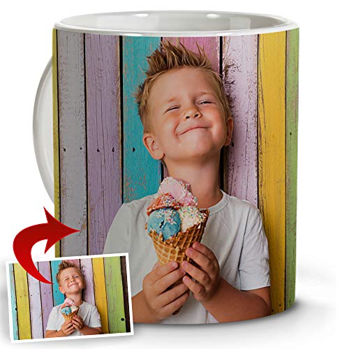 LolaPix Tazas Personalizadas con Foto. Regalos Personalizados con Foto. Taza Personalizada Cerámica.