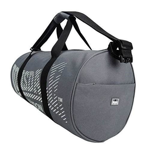 Lonsdale Unisex Barrel Bolsa De Viaje Carbón/Gris Talla única