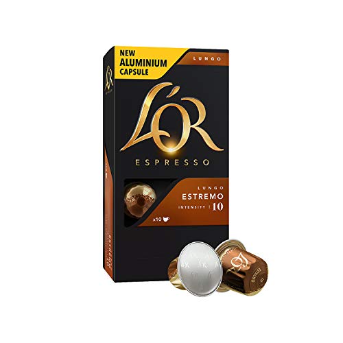 L’OR Espresso Coffee Intense Selection – Cápsulas de Aluminio Compatibles con Máquinas Nespresso (R)* - 12 paquetes de 10 cápsulas (120 bebidas)