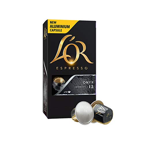 L’OR Espresso Coffee Intense Selection – Cápsulas de Aluminio Compatibles con Máquinas Nespresso (R)* - 12 paquetes de 10 cápsulas (120 bebidas)