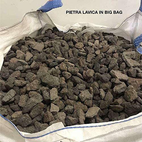 LordsWorld - Pietra Lavica - 5Kg Pietra Lavica para la Barbacoa, Sauna y decoración del Acuario - Roca de la Lava para la Barbacoa y el Gas Estufas - Pietralavica-5kg