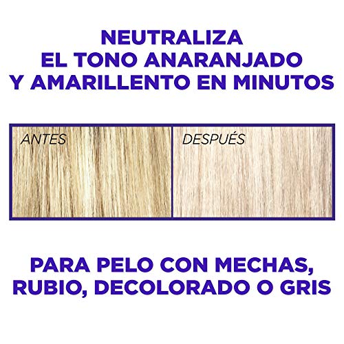 L'Oreal Paris Elvive Color Vive - Champú Violeta Matizador para Pelo Teñido, Rubio, Decolorado o Gris - Pack Ahorro de 3 Unidades x 200 ml, Total: 600 ml