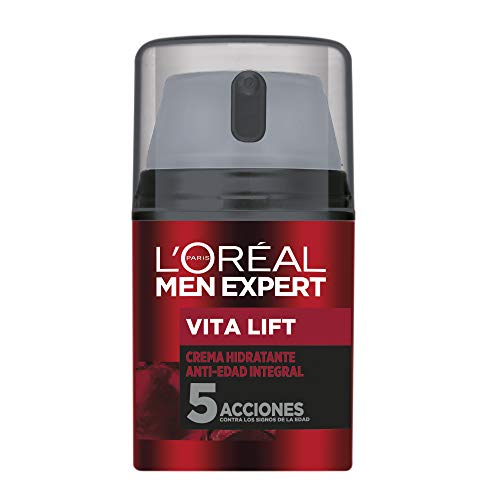 L'Oréal Paris Men Expert - Integral Vita Lift hidratante diario anti-edad, 50 ml