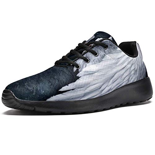 LORVIES Alas de ángel roto, zapatillas de deporte para hombre, (multicolor), 42.5 EU