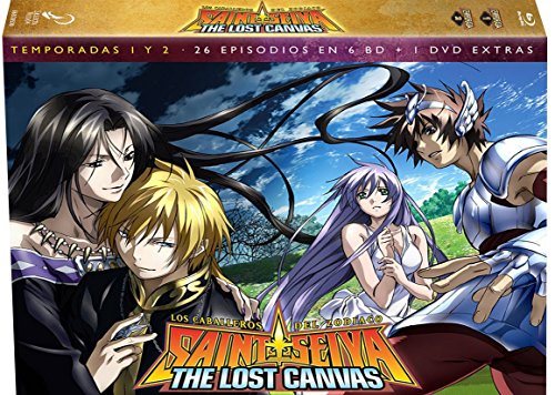 Los Caballeros Del Zodiaco. Saint Seiya The Lost Canvas Temporada 1+2 Blu-Ray [Blu-ray]