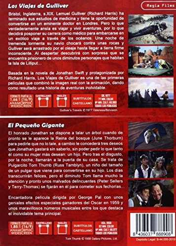 Los Viajes De Gulliver/  El Pequeño Gigante [DVD]