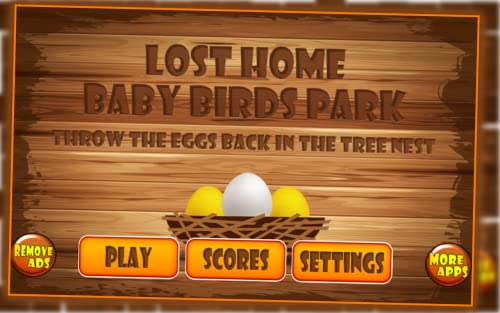 Lost Home Baby Birds Park : tirar los huevos de nuevo en el nido del árbol - edición gratuita