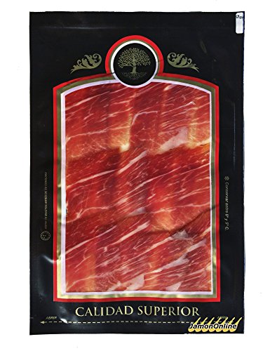 Lote Jamón Ibérico Reserva 15 Sobres de 100gr. Cortado a Cuchillo. Envasado al Vacío.