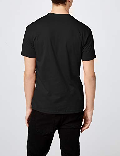 Lower East Herren T-Shirt mit V-Ausschnitt, 5er Pack, Einfarbig, Gr. XXX-Large, Schwarz