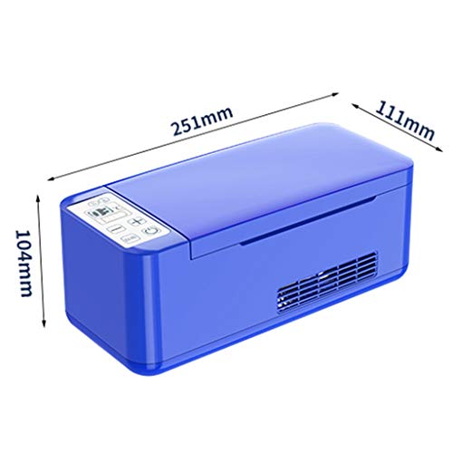 LUCKY Refrigerador de Insulina Nevera de Insulina Portátil con Temperatura Constante 2-8℃ Enfriador de Care for Diabético con Sistema de Alarma con batería de Litio * 1 (Size : A(No Battery))