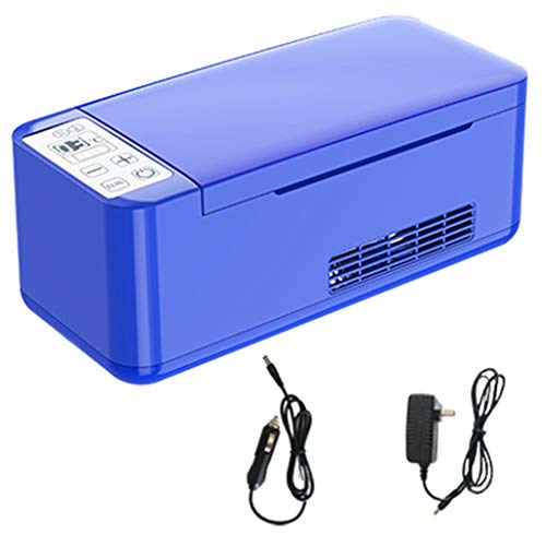 LUCKY Refrigerador de Insulina Nevera de Insulina Portátil con Temperatura Constante 2-8℃ Enfriador de Care for Diabético con Sistema de Alarma con batería de Litio * 1 (Size : A(No Battery))