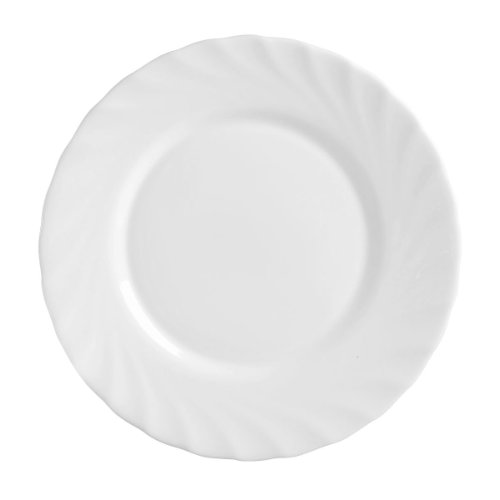 Luminarc 52108 Trianon - Plato (19 cm), Color Blanco