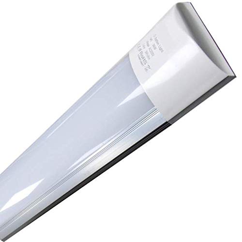 Luminaria LED de Superficie 60 cm, 20w. Color Blanco Frío (6500K). Directa y sin parpadeos. 18w. A++