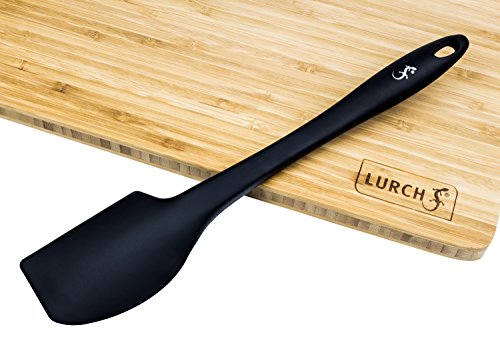 Lurch 221606 - Rasqueta (31 cm, Silicona), Color Negro