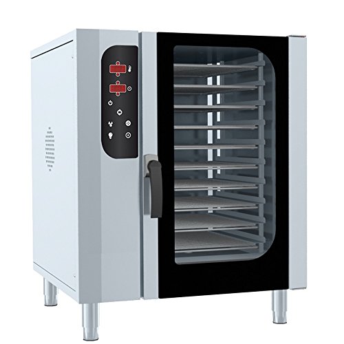 Macfrin 41115G Horno a Convección 10 GN11 a Gas Con Mandos Electrónicos