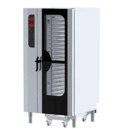 Macfrin 41215G Horno a Convección 20 GN11 a Gas Con Mandos Electrónicos