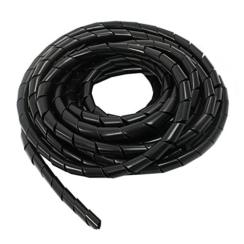 Maclean - Espiral para Cables Organizador Longitud: 3 Metros Diámetros: 6, 10, 16, 22mm (MCTV-685 B (8.7 * 10mm))