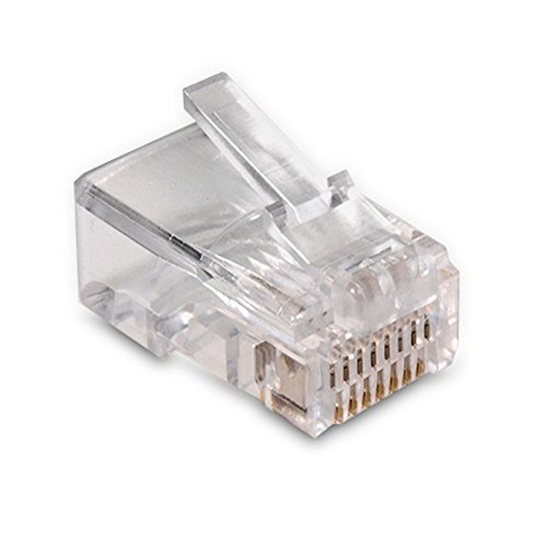 Maclean MCTV-663 - Conector Solido RJ45 Cat-5 E (8P8C) (100 Piezas Cada Paquete)