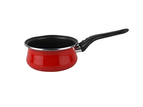 Magefesa Batería Cocina, Acero vitrificado, Rojo, 5 piezas