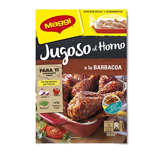 Maggi - Jugoso al Horno a La Barbacoa - 30 g - [Pack de 8]