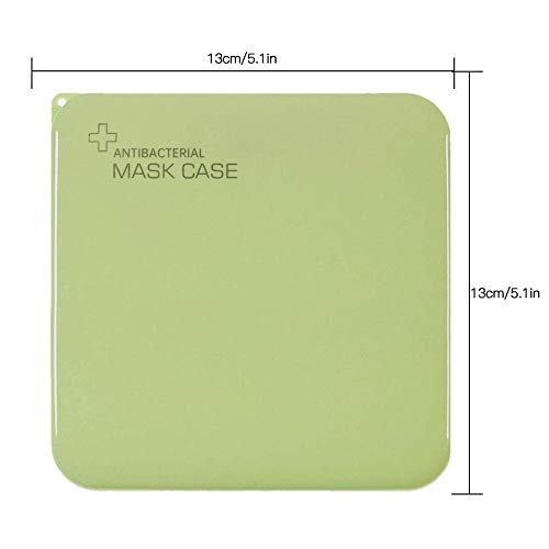 MAGIC SELECT 4 Estuche para Mascarillas Multicolor Mate/Caja para mascarillas de Almacenamiento contra el Polvo y la Suciedad