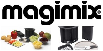 Magimix 17639 batidora y accesorio para mezclar alimentos - Accesorio procesador de alimentos Negro, Color blanco