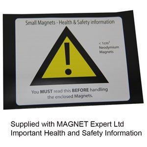 Magnet Expert Ltd - Imanes circulares para manualidades (neodimio resistente, 3 x 1 mm, 210 g, N42, 50 unidades)