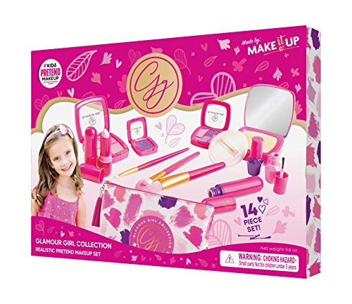 Make it Up, Set de Maquillaje de fantasía para niñas - Ideal para Niñas (No es maquillaje real) [Juguete]