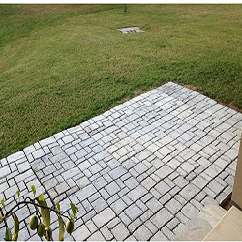 Malayas® Molde para cemento, Molde para Hormigón, Molde para hacer Pavimentos/ Caminos/ Suelos de Jardín, Patio, Balcón, Terraza, de Plástico Resistente, 60x50cm