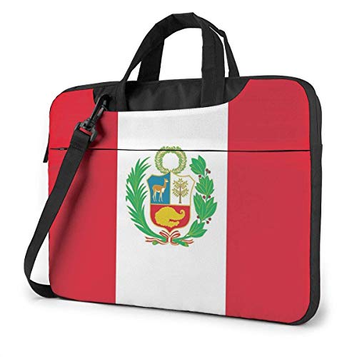 Maletín de Negocios con Funda para portátil con Bandera de Perú
