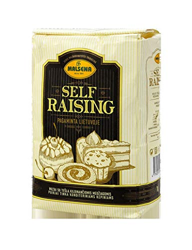 Malsena Harina con Polvo de Hornear, Harina de Trigo , Harina de Fuerza T 55 Self-raising Flour 10 x 1kg