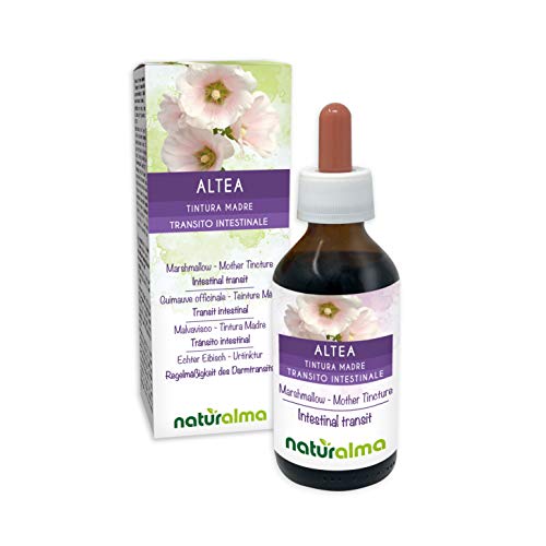 MALVAVISCO (Althaea officinalis) raíces Tintura Madre sin alcohol NATURALMA | Extracto líquido gotas 100 ml | Complemento alimenticio | Vegano