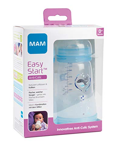 MAM Babyartikel 99921511 - Kit biberon (2 unidades), color azul, 260 ml