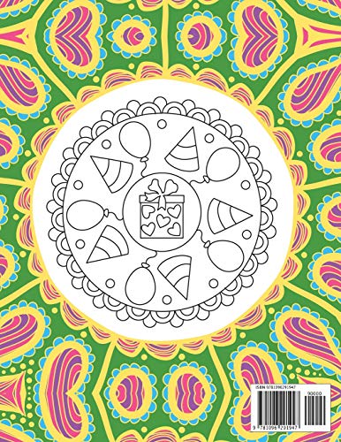 Mandala Coloring Book for Kids: Big Mandalas to Color for Relaxation