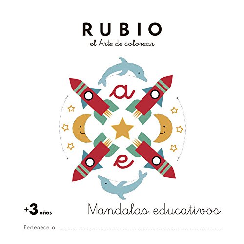 Mandala educativo +3 años: 1 (Mandalas Educativos RUBIO)