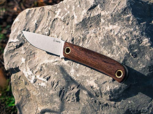 Manly 02ML010 Patriot D2 Guayacan - Cuchillo de viaje (9 cm), multicolor