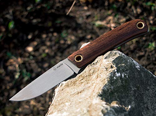 Manly 02ML010 Patriot D2 Guayacan - Cuchillo de viaje (9 cm), multicolor