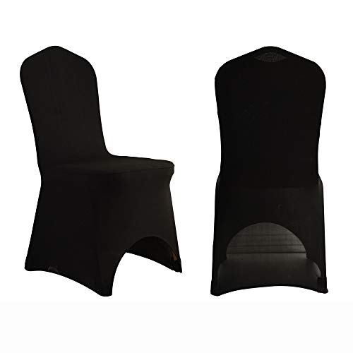 ManMengJi Spandex Fundas de Silla Elásticas 1 Pieza, Lavable Protector Cubiertas con pie Refuerzos, para Banquetes Ceremonia Hotel Jardín