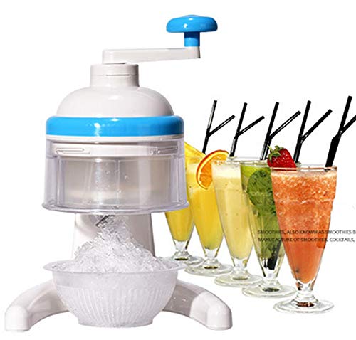 Manual De La Trituradora De Hielo, Manual De Mojito Cócteles Inicio Hielo Máquina De Afeitar De Plástico Seguro Simple Portable Conveniente Del Hogar Bebidas Frías Coctel De La Leche