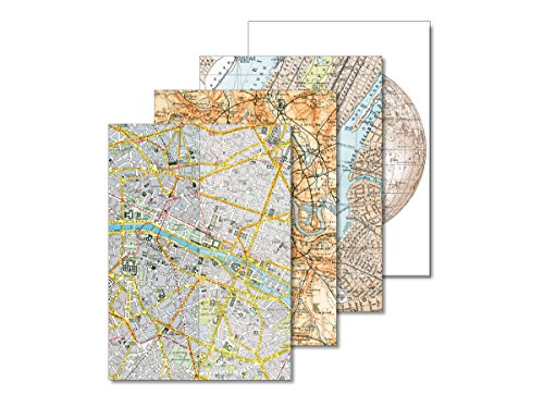 Maps: Letter Wrting Set - Briefpapier Set