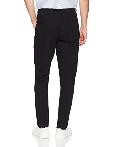 Marca Amazon - Goodthreads - Pantalones de chino para hombre (5 bolsillos) negro Negro 36W / 30L