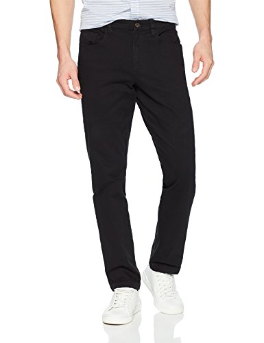 Marca Amazon - Goodthreads - Pantalones de chino para hombre (5 bolsillos) negro Negro 36W / 30L