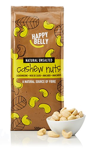 Marca Amazon - Happy Belly Anacardos enteros, 500 g