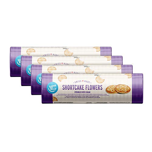 Marca Amazon - Happy Belly - Galletas, 4x245g