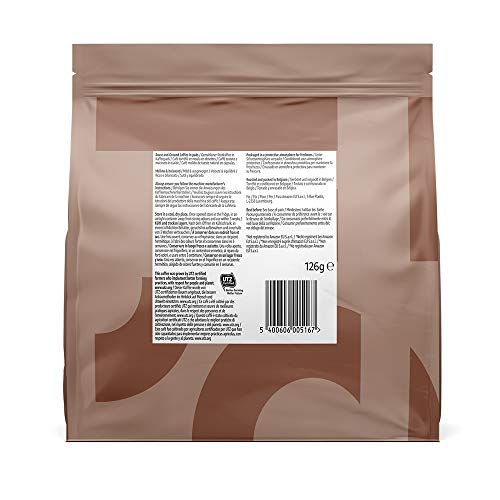 Marca Amazon- Solimo Cápsulas Classic , compatibles con Senseo*- café certificado UTZ, 90 cápsulas (5x18)
