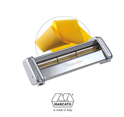 Marcato AC-150-PAP Accesorio para Máquina de Pasta Atlas, Acero Inoxidable, Plata, 8x17.7x4.5 cm