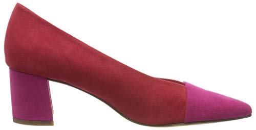 MARCO TOZZI 2-2-22414-24, Zapatos de tacón con Punta Cerrada para Mujer, Rojo Red Pink 570, 37 EU