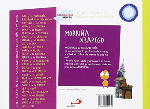 María y la morriña (que en gallego significa melancolía): Biblioteca de inteligencia emocional y educación en valores (Sentimientos y valores)